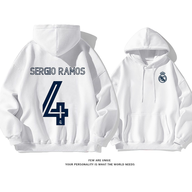 スポーツ風“番号4”ポピュラーファッションパーカー