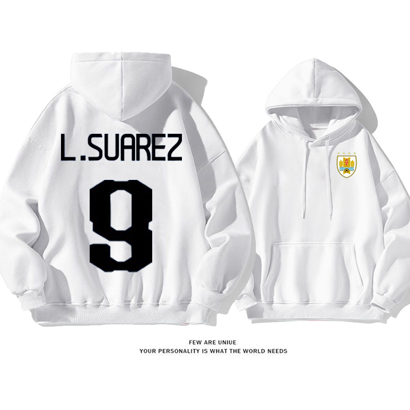 スポーツ風シンプルな設計サッカー“9番号”ファッションパーカー