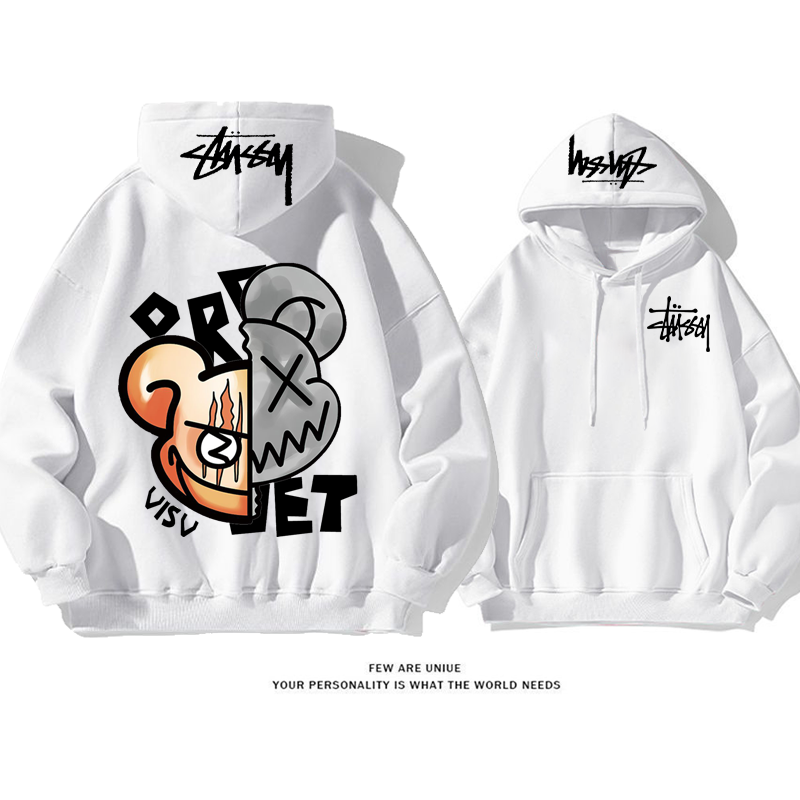 クマのぬいぐるみファッションレジャーですパーカー