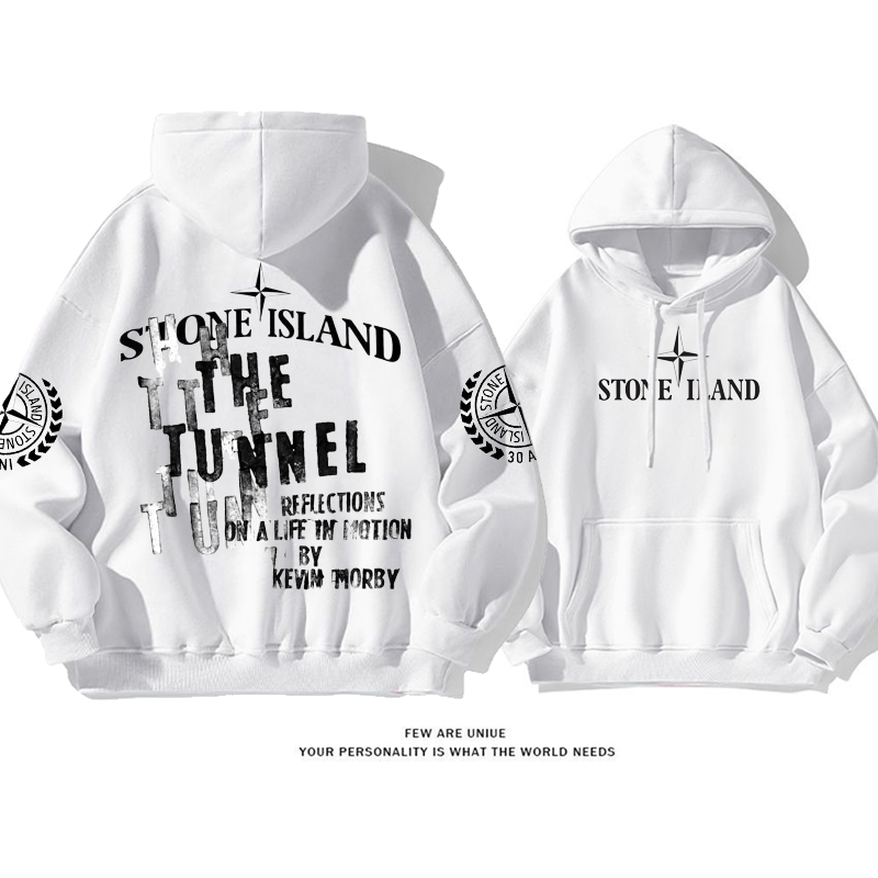 ins映え北極星デザイン性のあるファッションパーカー