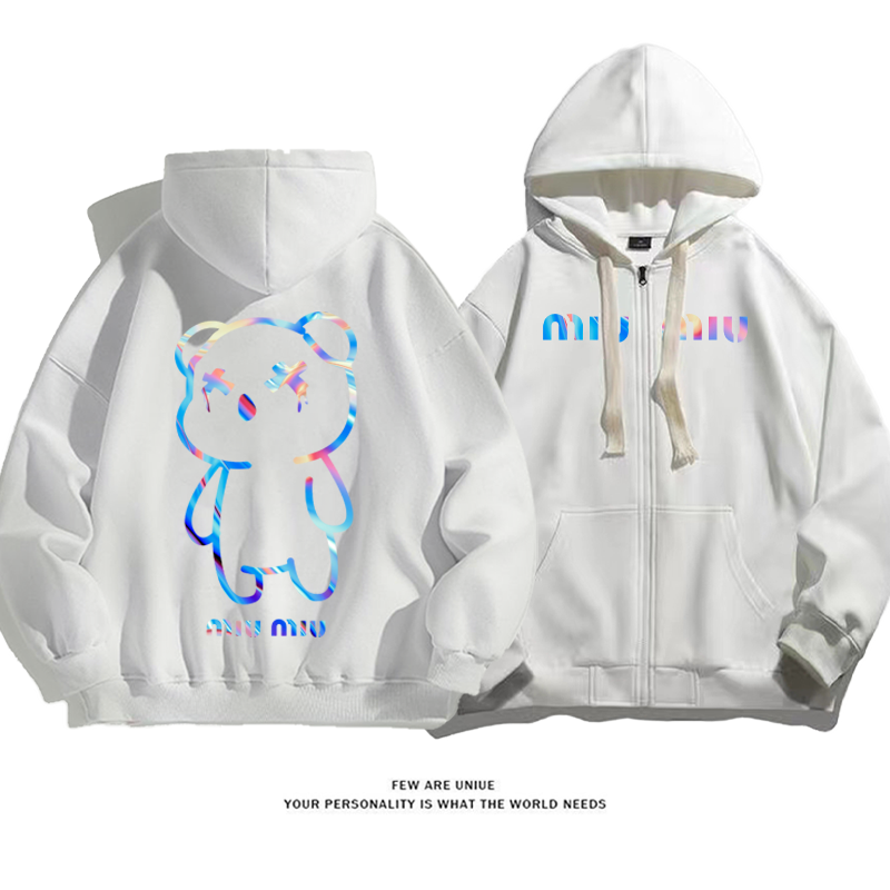 カラフルなクマレジャーですファッションカーディガントレーナー