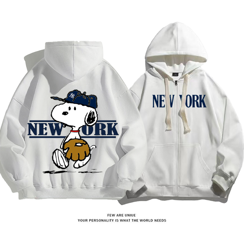 スポーティな野球スタイルの犬 カーディガントレーナー