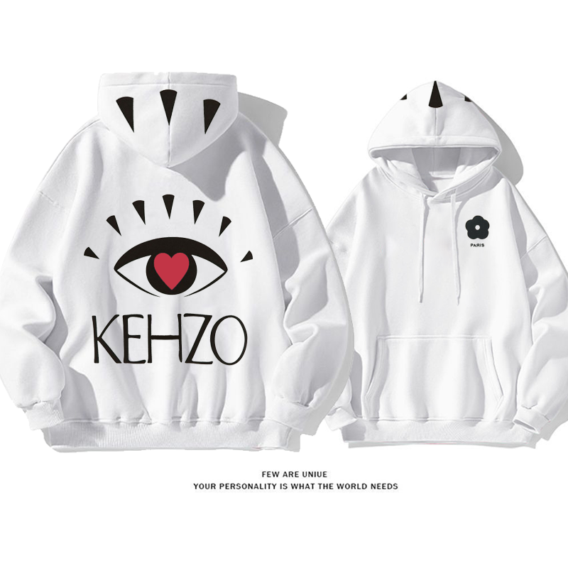 人気爆発悪魔の目デザイン性のあるファッションパーカー