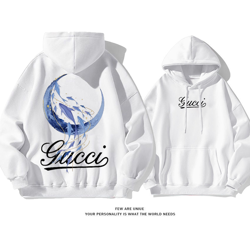 トレンドブランドアドバンスドルーズフィットデザイン純粋な綿素材パーカー