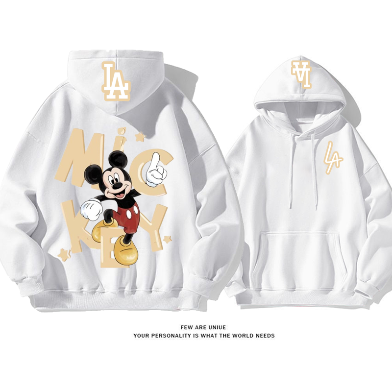 超人気カートゥーンins映えネズミ匹デザイン性のあるファッションパーカー