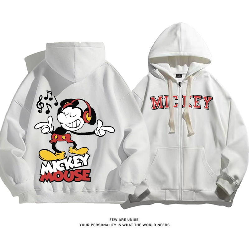 ヘッドフォンを着けたダンスマウス カーディガントレーナー