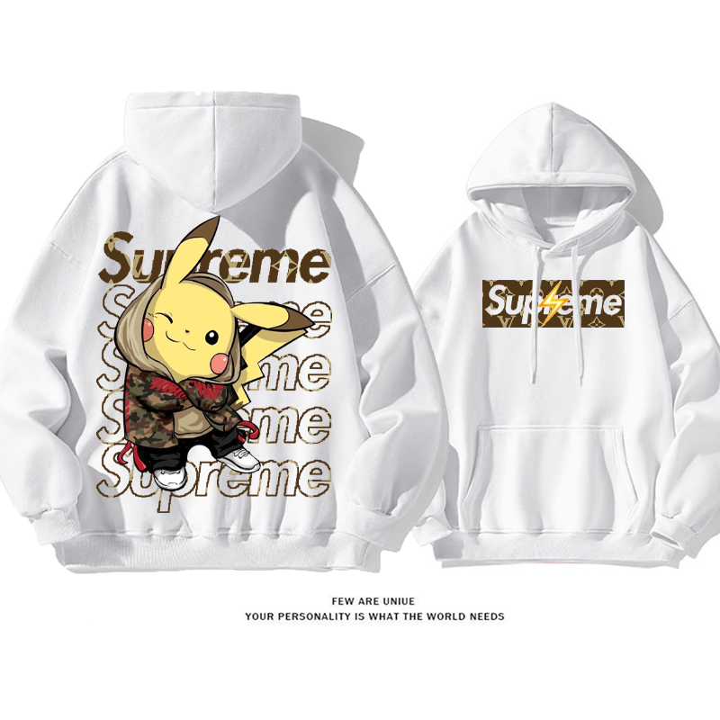 トレンドブランドカートゥーンアドバンスドゆったりしていて パーカー