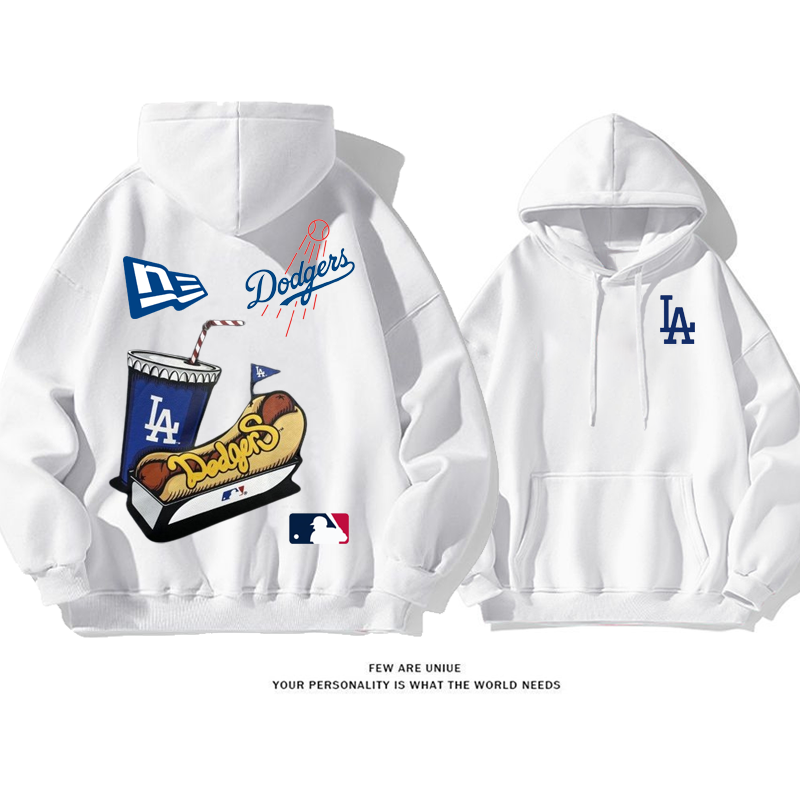 うんどうふうデザイン性のある野球プリント柄ins映えファッションパーカー