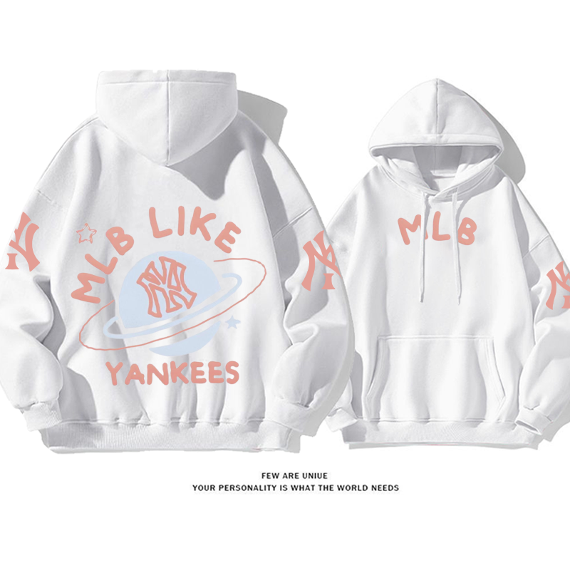 小さくて新鮮なデザイン 流行のブランド プリント柄フード付きパーカー