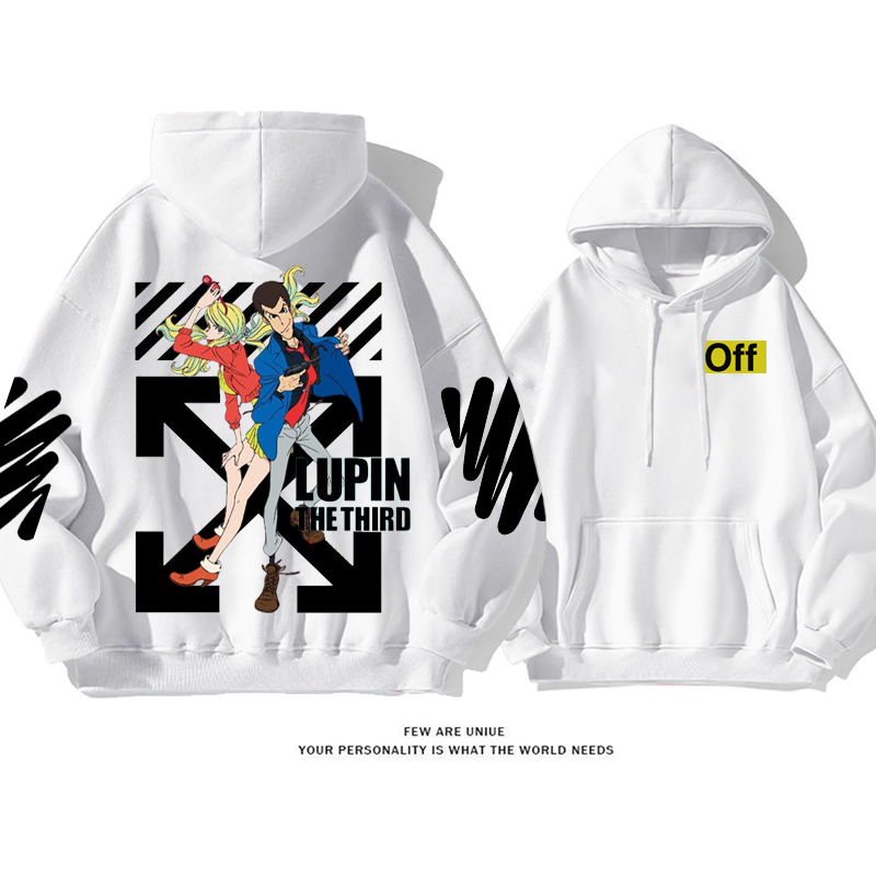 超人気超カッコイイデザイン性のあるアニメの3世ファッションパーカー