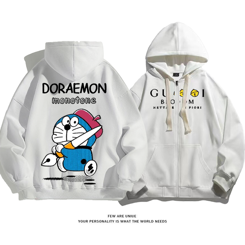 ユニークなデザイン 画家の猫 カーディガントレーナー