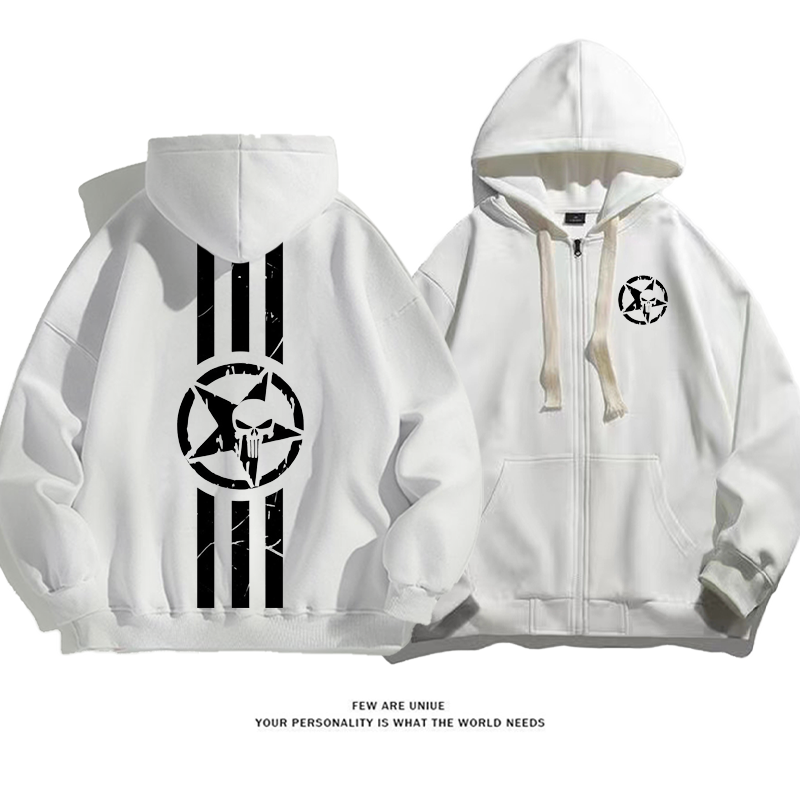 超人気どくろミニマルなデザイン超カッコイイファッションコート