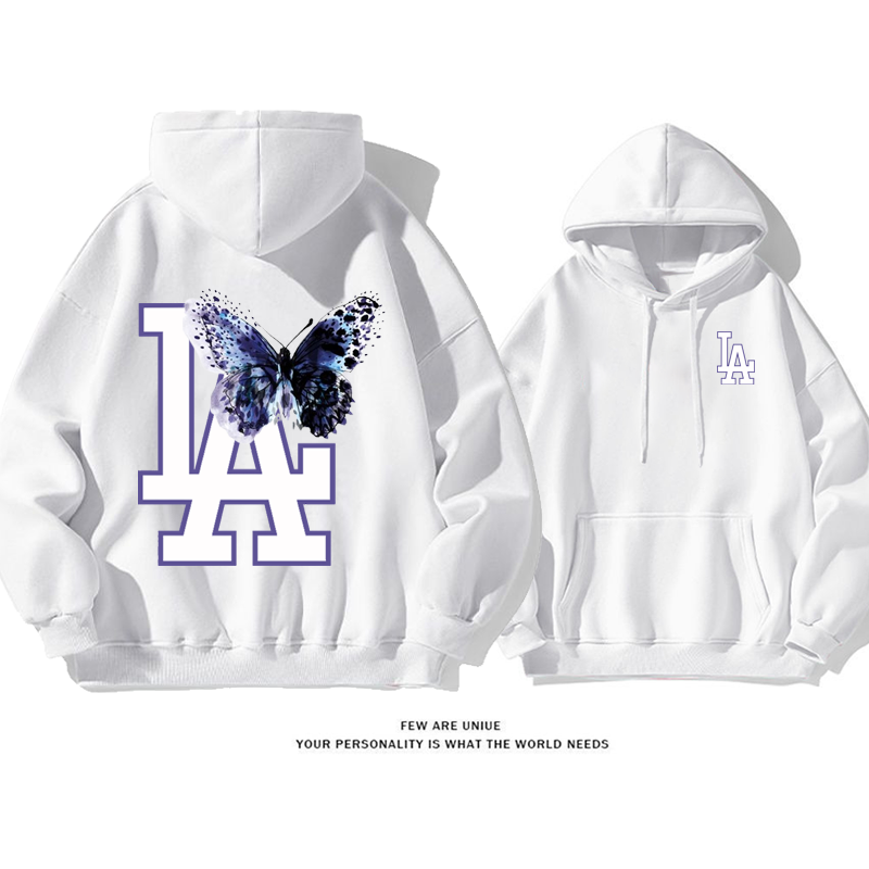 人気爆発小衆の設計蝶プリント柄デザイン性のあるファッションパーカー