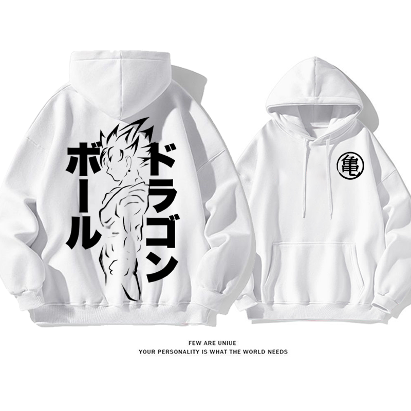 ハイエンドのシンプルなファッションセンス プリント柄フード付きパーカー