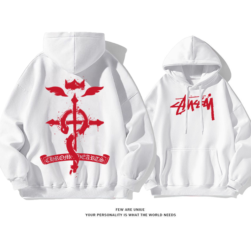 トレンドブランド十字架ファッションゆったりしていて  アドバンスドパーカー