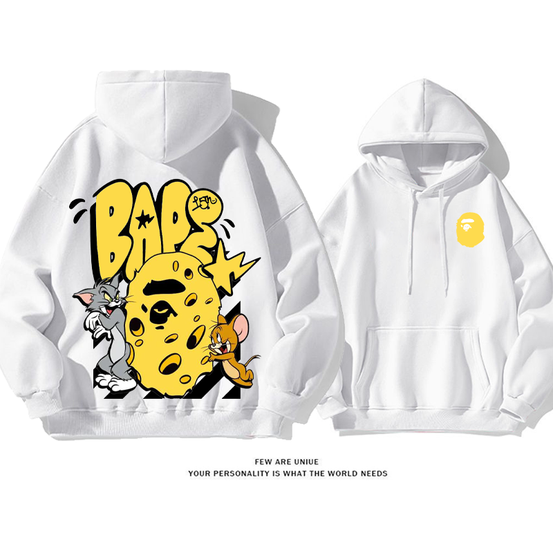 超人気アメリカンスタイルカートゥーンファッションゆったりしていてパーカー