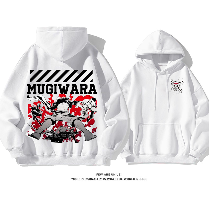 人気爆発超カッコイイ麦わら帽子アニメのファッションパーカー