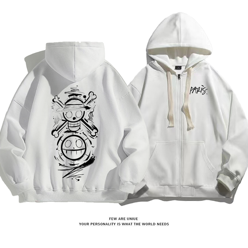 人気爆発落書き風デザイン性のある超カッコイイアニメのファッションコート