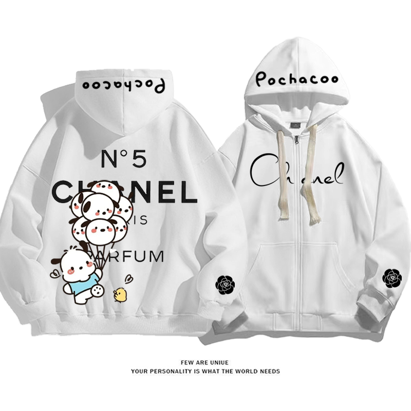 ユニークなデザイン 子犬のバルーンを保持している子犬 カーディガントレーナー