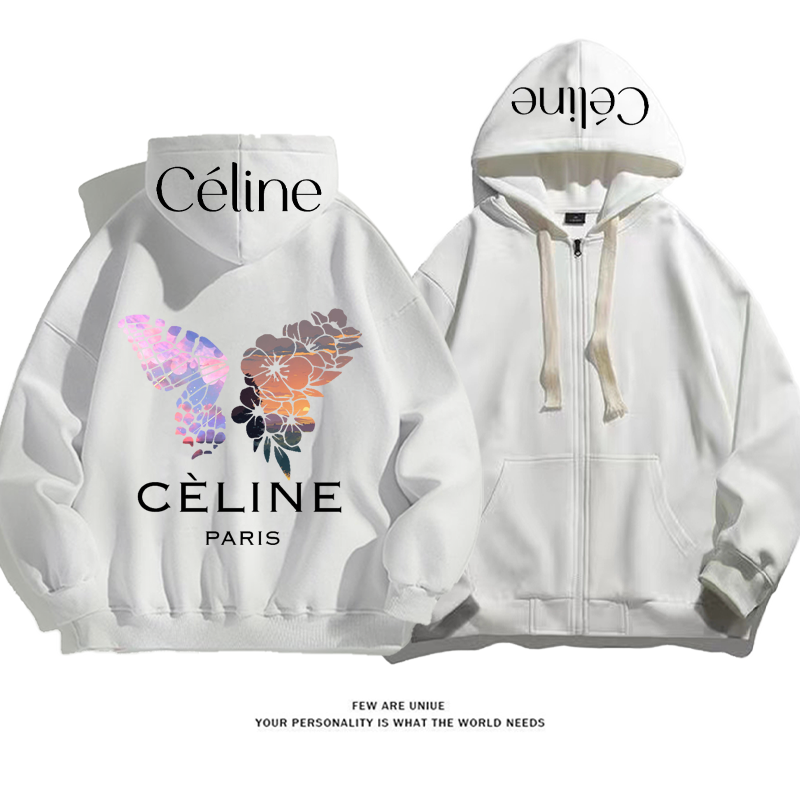 トレンドブランド蝶と花レジャーですカーディガントレーナー