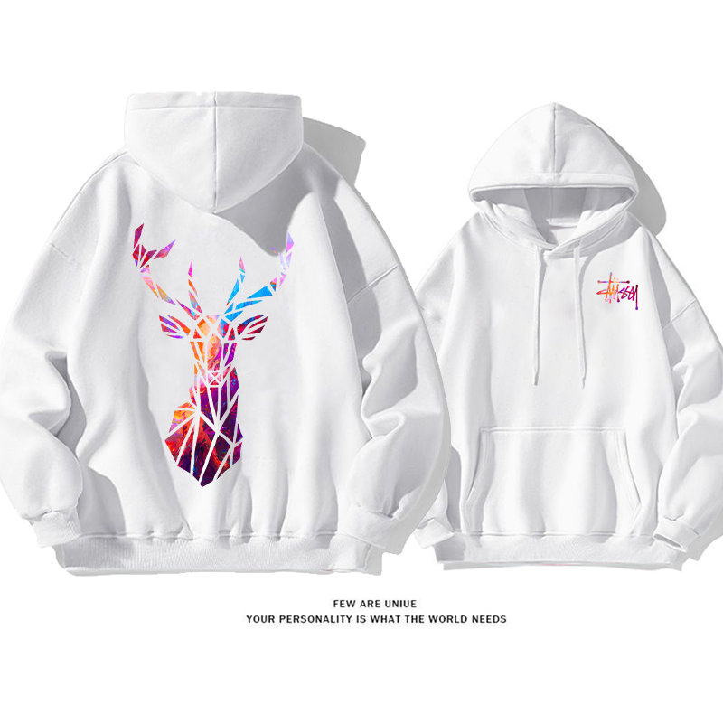 デザイン性です鹿です小衆の設計レジャーですアドバンスドゆったりしていて純粋な綿素材パーカー