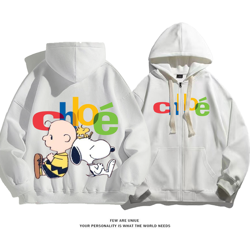 かわいいデザイン 寄り添う少年と犬 カーディガントレーナー