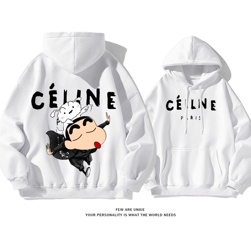 人気爆発カートゥーンins映え白い子犬と子供ファッションパーカー