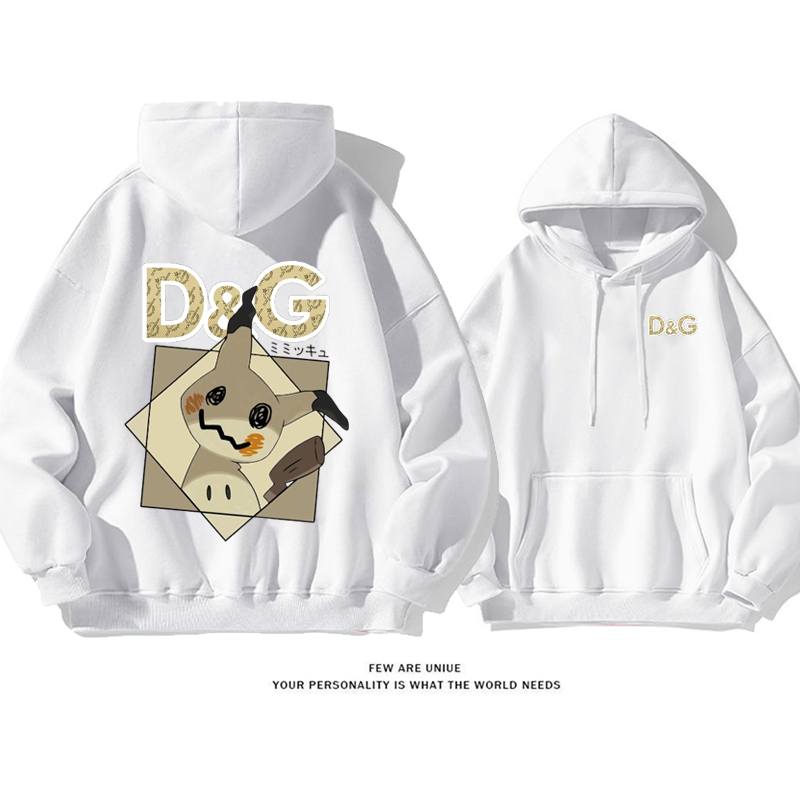 超人気精霊プリント柄ポピュラーカートゥーンins映えファッションパーカー