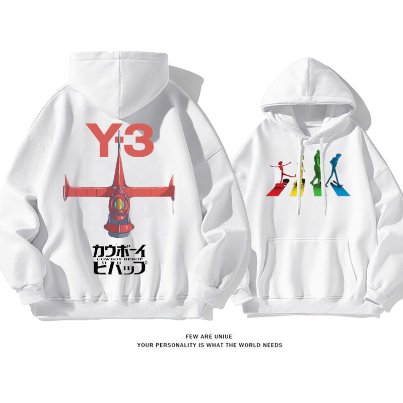 カジュアル超人気アニメの飛行機超カッコイイファッションパーカー