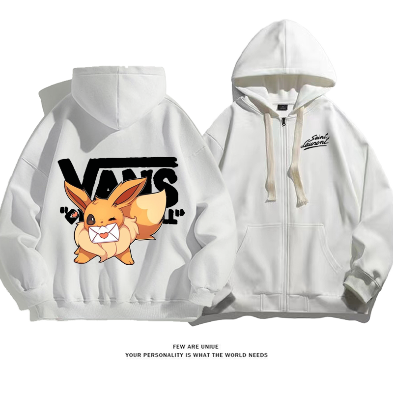 人気爆発ポピュラーカートゥーンプリント柄ファッションコート