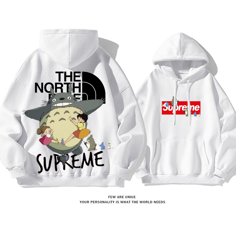 人気デザイナーのアニメキャラクターハグプリントスウェットシャツ