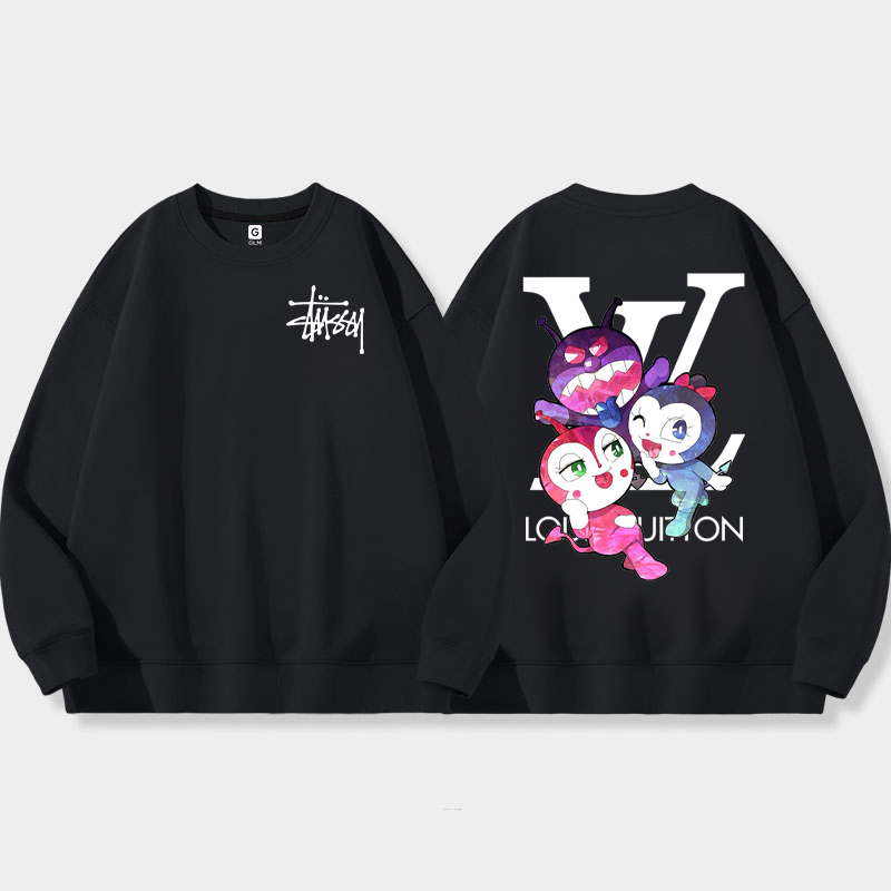 カートゥーントレンドブランド人気商品レジャーですパーカー