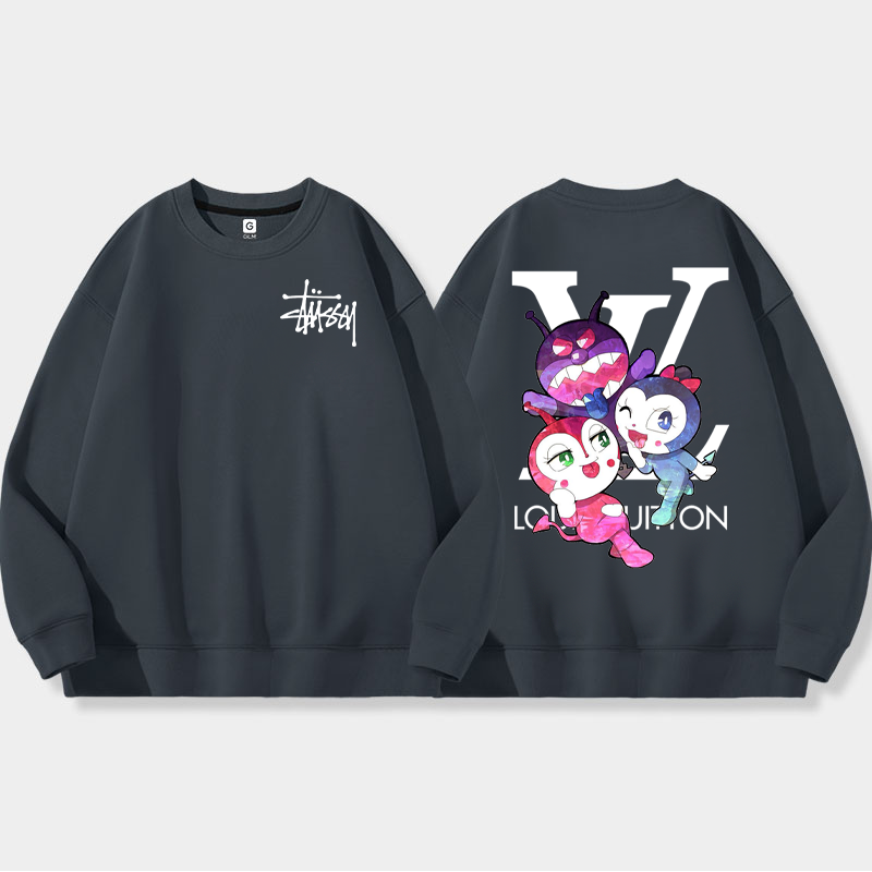 カートゥーントレンドブランド人気商品レジャーですパーカー