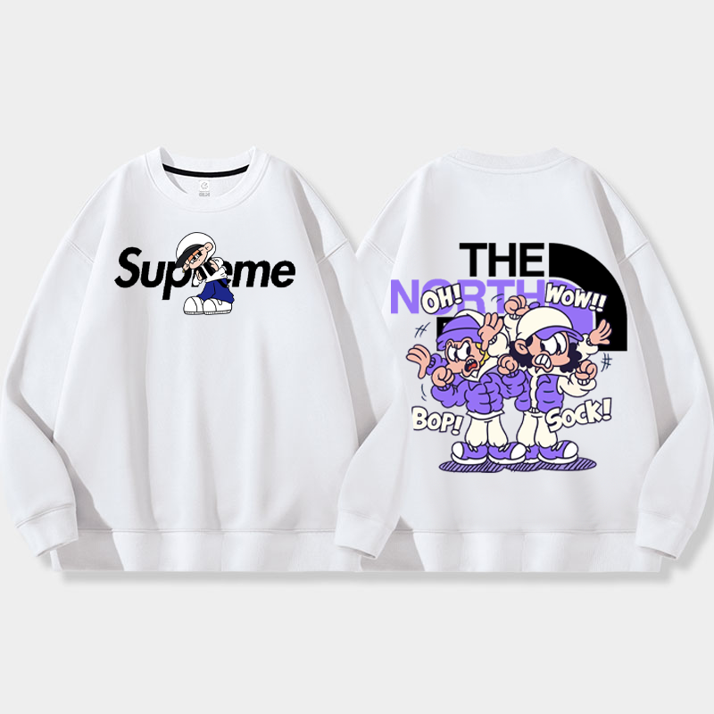 カートゥーンファッションレジャーです なしパーカー