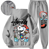 スウェットシャツとスウェットパンツのセット09