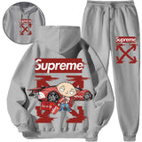 スウェットシャツとスウェットパンツのセット21