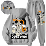 スウェットシャツとスウェットパンツのセット11