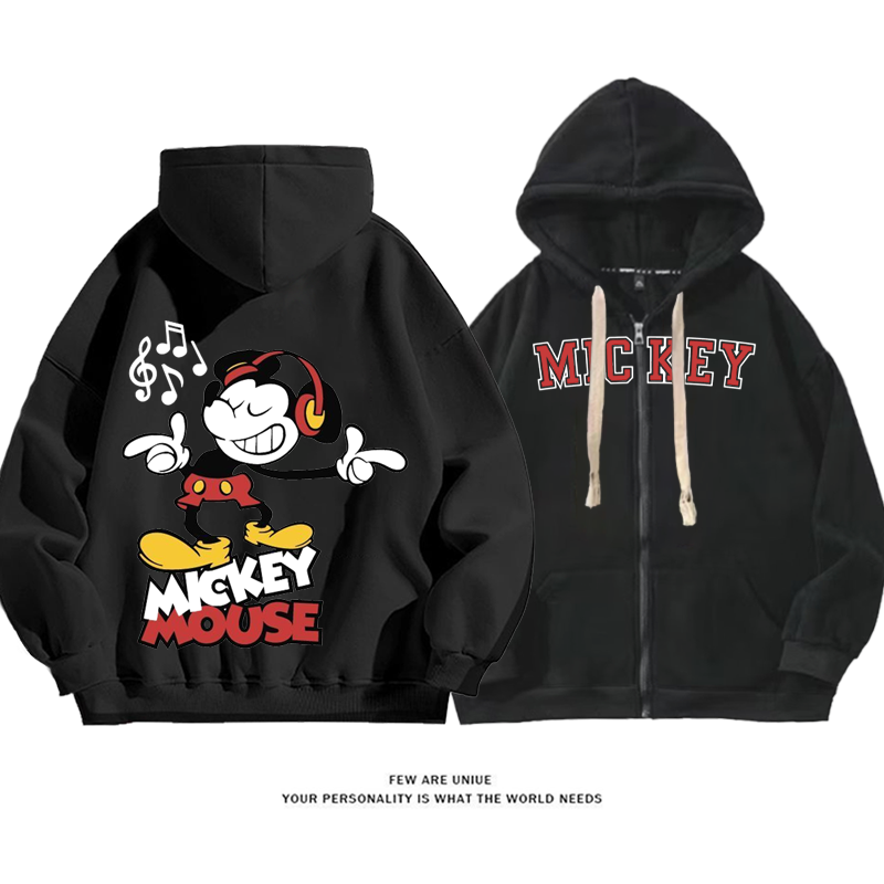 ヘッドフォンを着けたダンスマウス カーディガントレーナー