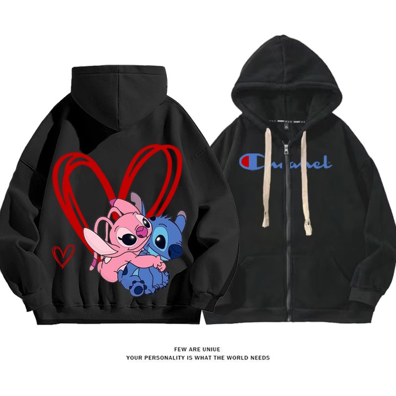 パーソナライズされたデザイン 犬のカップル カーディガントレーナー