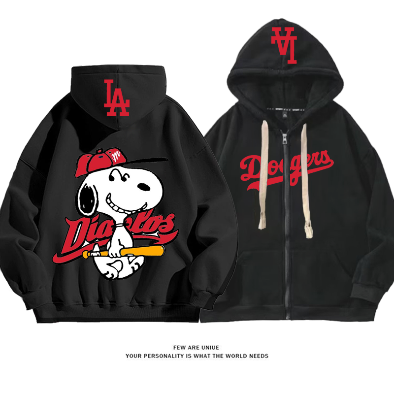 人気爆発デザイン性のある白い子犬野球ins映えファッションコート