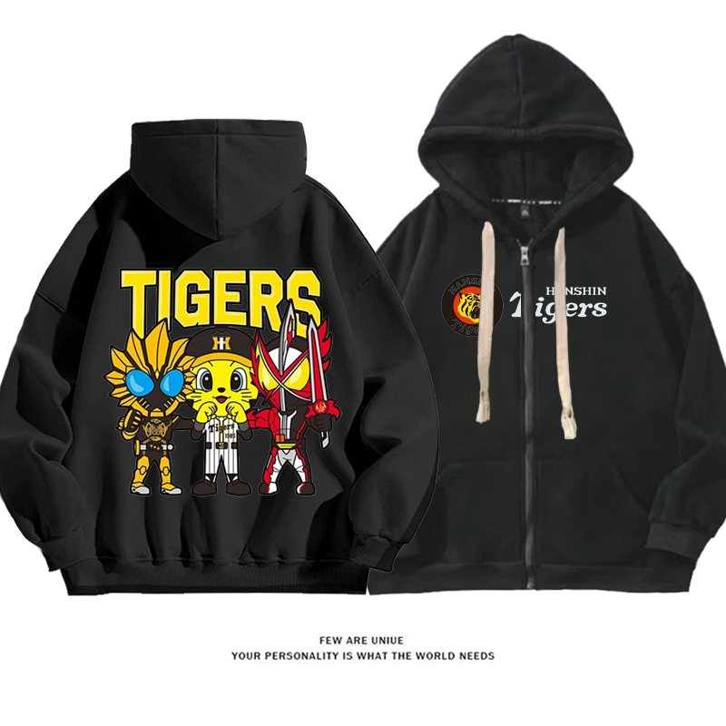 超人気デザイン性のある虎と騎士ファッションコート