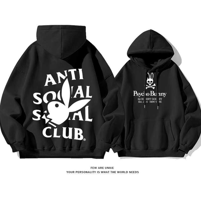 人気のトレンドデザイン プリント柄フード付きパーカー