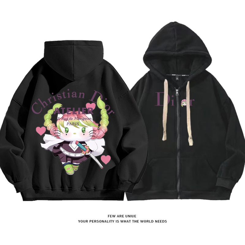 ユニークなデザイン かわいいスタイル カーディガントレーナー