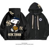 超人気野球をする白い子犬ファッションコート