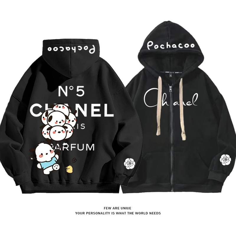 ユニークなデザイン 子犬のバルーンを保持している子犬 カーディガントレーナー