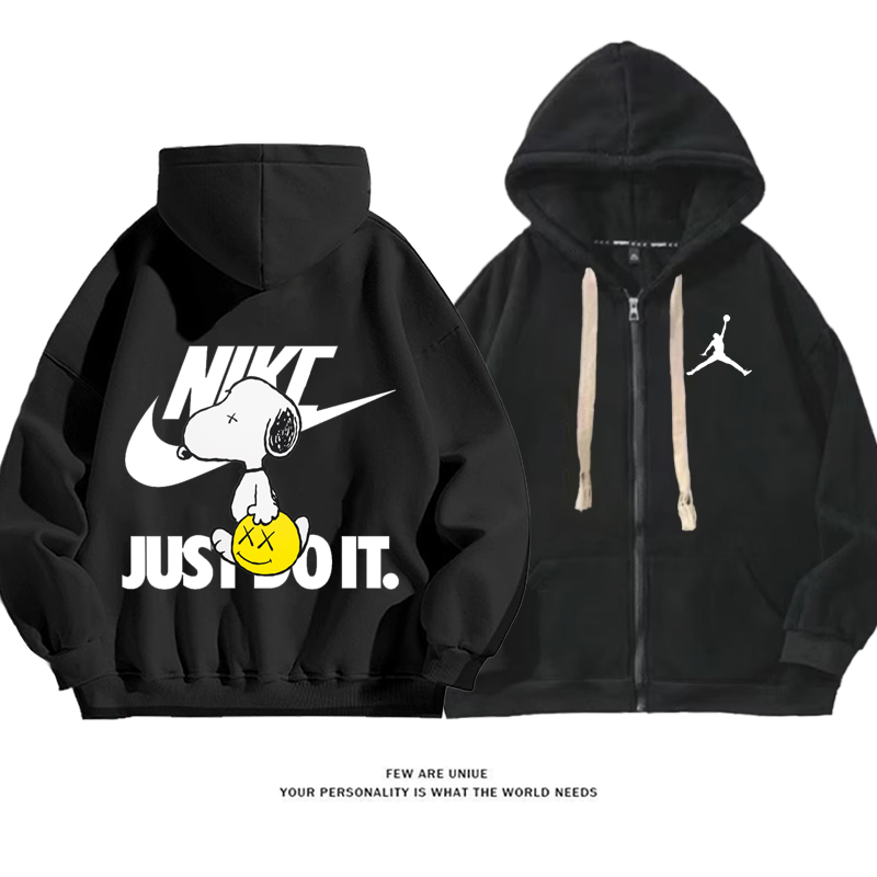 スポーツ風白い子犬カートゥーン着心地がよいins映え超人気ファッションコート