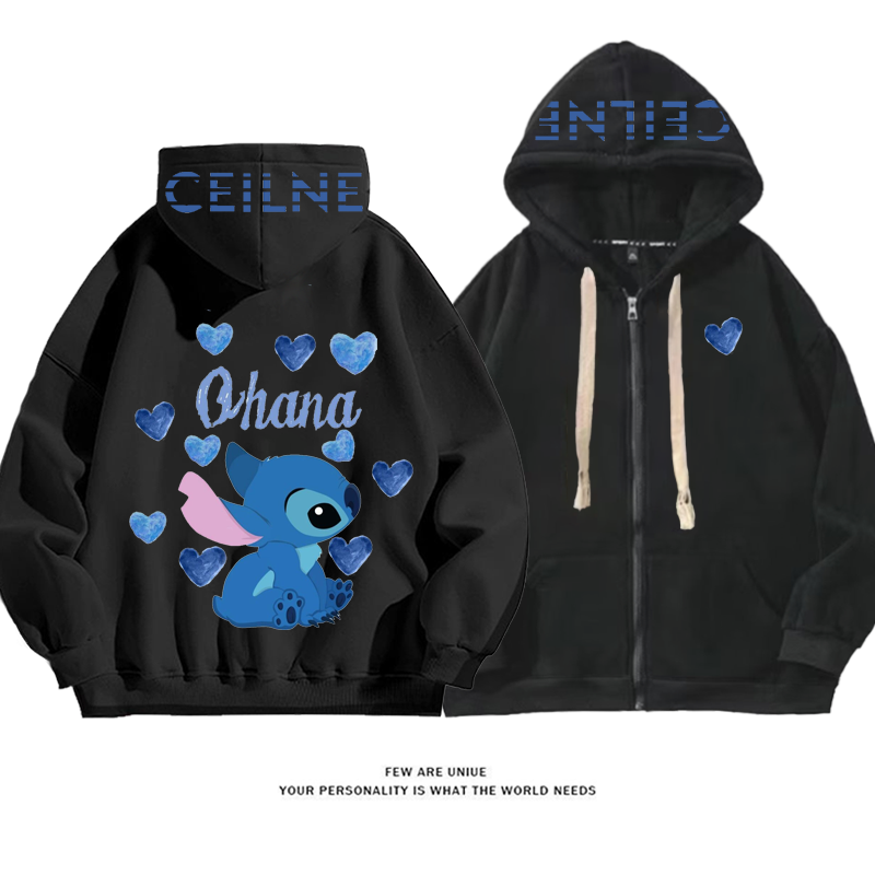 超人気カートゥーンデザイン性のあるins映えファッションコート