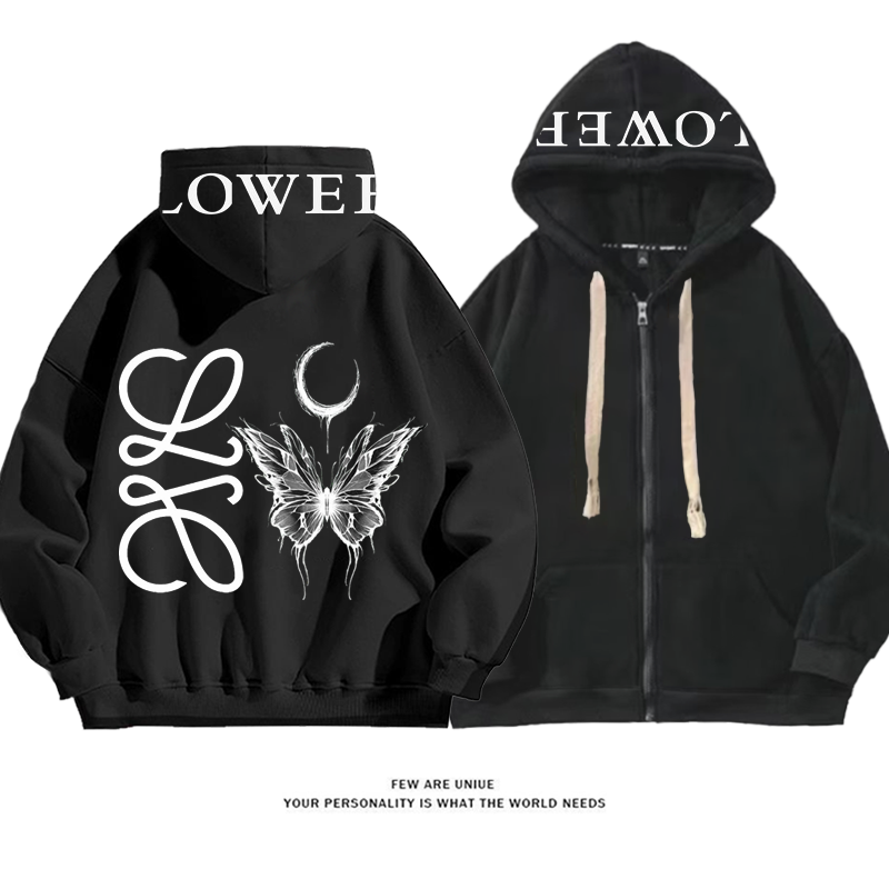 人気爆発ins映えデザイン性のある蝶ファッションコート