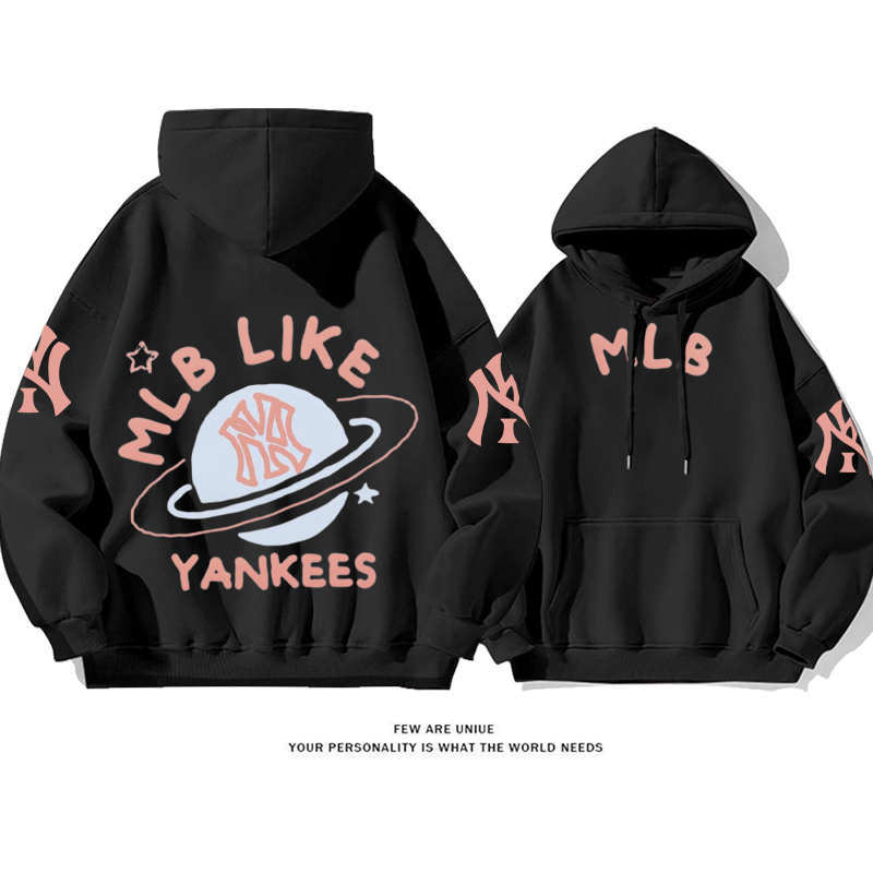 小さくて新鮮なデザイン 流行のブランド プリント柄フード付きパーカー