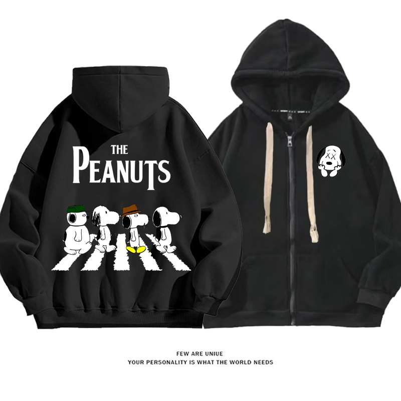 超人気ins映えカートゥーン白い子犬ファッションコート